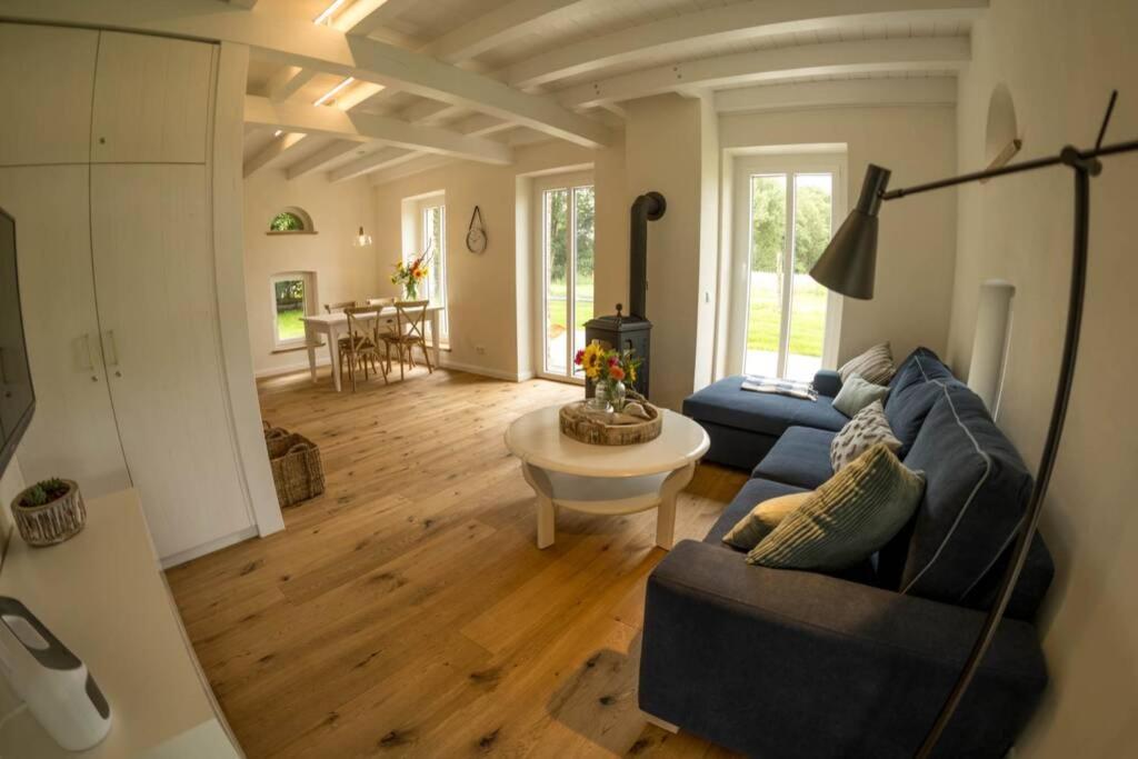 Zum Heuerling Ferienwohung Im Alten Stall Mit Sauna Versmold Exterior photo